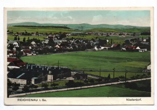 Ak Reichenau in Sachsen Niederdorf