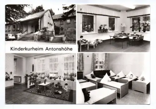 Ak Kinderkurheim Antonshöhe Antonsthal Kreis Schwarzenberg 1989