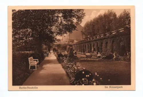 Ak Berlin-Neukölln Im Körnerpark