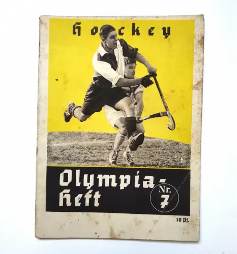 Hockey 1936 Olympia Heft Nr. 7