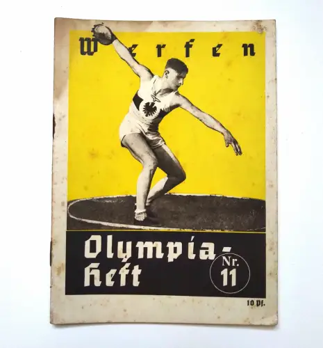 Olympia Heft 1936 Werfen Nr. 11