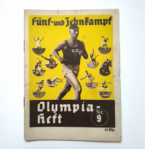 Fünf- und Zehnkampf 1936 Olympiaheft Nr. 9