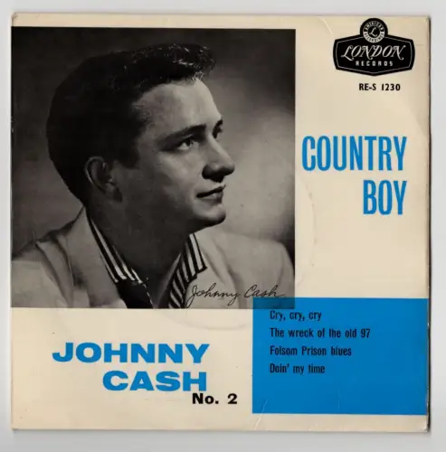 Johnny Cash Country Boy Vinyl Single 7inch London Records