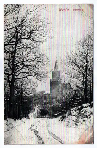 Ak Weida Osterburg 1914 Marinefeldpost Thüringen