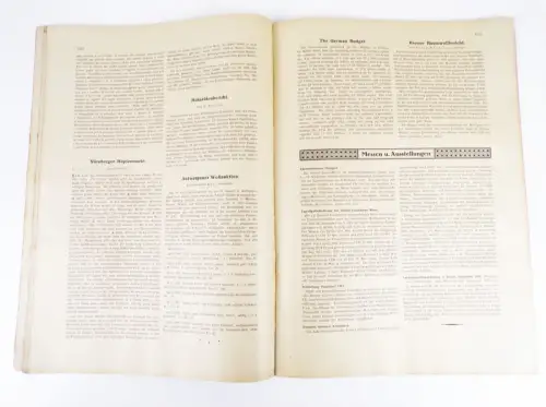 Übersee Post 1920 Nummer 35 Zeitung