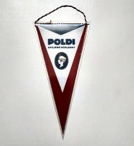 Altes Wimpel POLDI Spojene Ocelarny