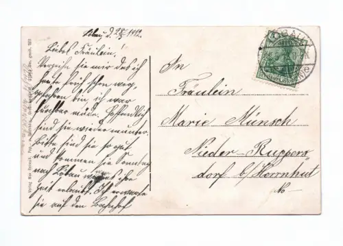 Ak Löbau in Sachsen Rathaus 1912