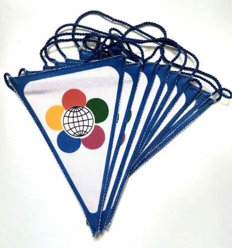 Wimpel Für gute Leistungen zur Finanzierung der X. Weltfestspiele 1973 in Berlin