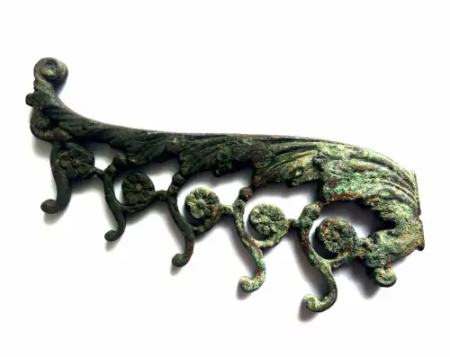 Deko Element Eisen alt Antik Beschlag verziert