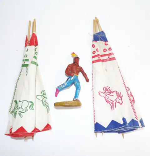 DDR Indianer Zelt Tippi Wildwest Spielzeug