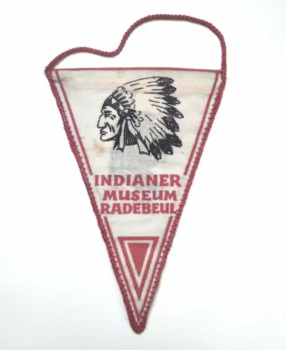 Wimpel Indianer Museum Radebeul Sitting Bull