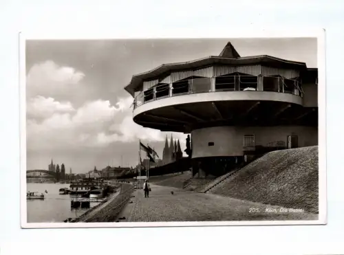 Foto Ak Köln Die Bastei Restaurant