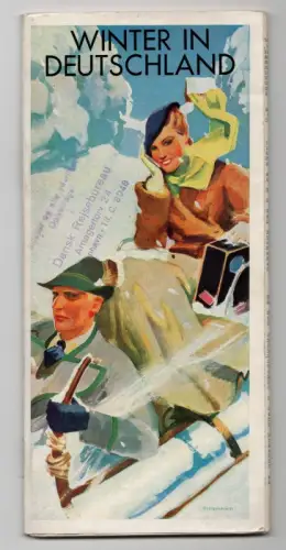 Winter in Deutschland 1936 Wintersport Olympia Wintersportgebiete