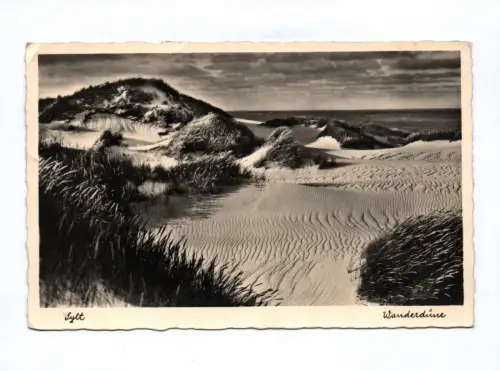 Ak Sylt Wanderdüne am Meer