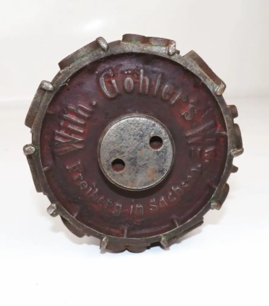 Alter Schlaghammer Nummernschläger Schlagstempel Holzstamm Markierer Antik 6