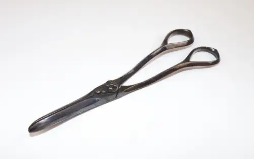 Alte Dochtschere Lichtputzschere Kerzenlöscher Antik