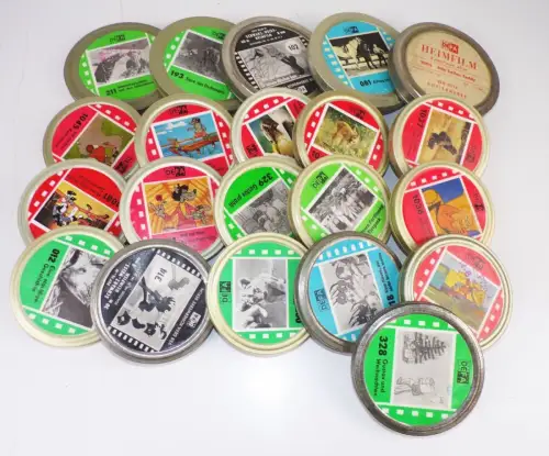 Defa Heimkino 8 mm Film Rollfilm Schmalfilm Blechdose Auswahl