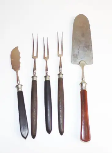 Altes Vorlegebesteck Fleischgabel Vintage Deko