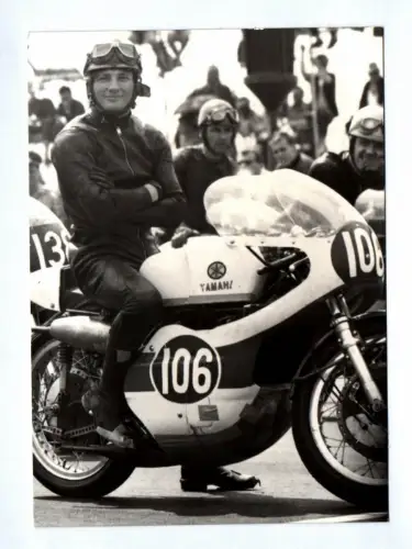 Foto Bill Ivy Motorsport  Yamaha Motorrad Fahrer Großbritannien