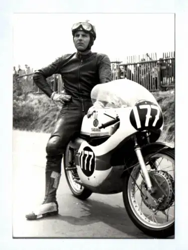 Foto Ak Phil Read Großbritannien Motorsport Fahrer Motorrad