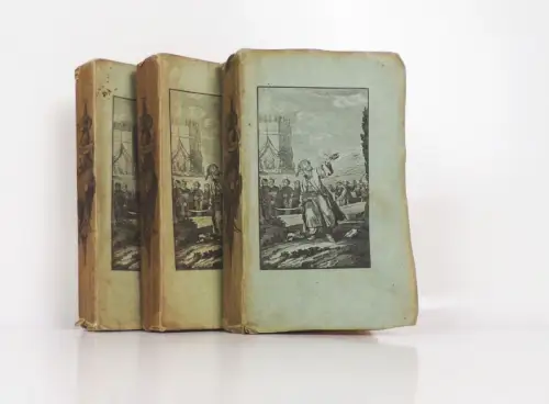 Türkei 3 Bände Miniaturgemälde aus der Länder und Völkerkunde 1824 Kupfer