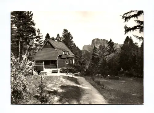 Ak Bad Schandau Ostrau Holiday Home Des VEB Eko Dresden 1974