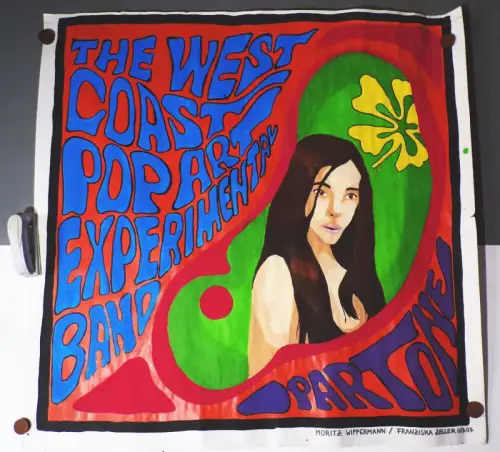 Pop Art Painting Wippermann Zeller 2007 West Coast Experimental Band