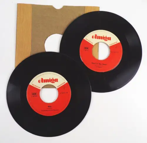 Amiga Single Beatles Sweet Georgia Brown Devil In her Heart Why 2 Stück