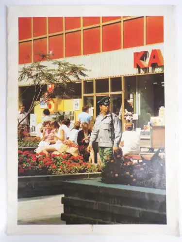 Mappe Volkspolizei NVA 1975 DDR Bildermappe Agitation 