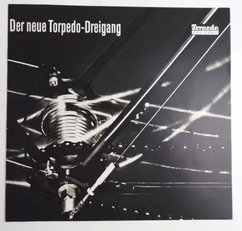 Der neue Torpedo Dreigang Prospekt Fichtel und Sachs Fahrrad Reklame 
