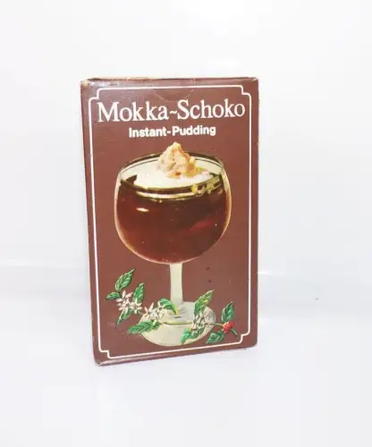 Mokka Schoko Instant Pudding Original DDR Produkt NOS deko