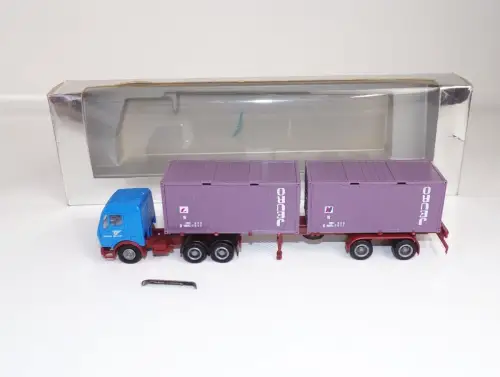 Herpa Willi Beetz LKW Truck Exclusiv Serie Container Transporter Spur H0