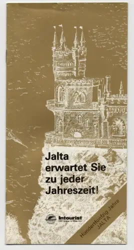 Intourist Prospekt Jalta Krim UdSSR