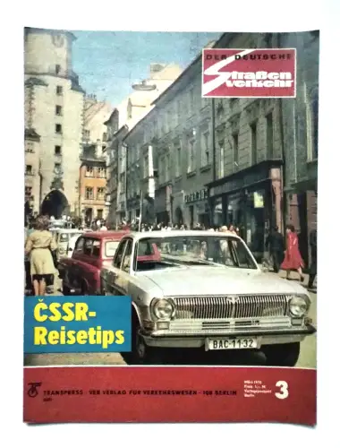 Der Deutsche Straßenverkehr 1972 Nr 3 Bekommt der Trabant einen Nachfolger? DDR