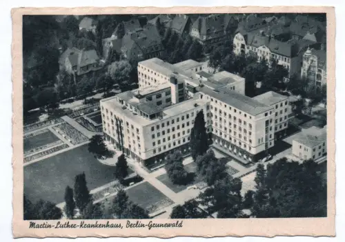Ak Martin Luther Krankenhaus Berlin Grunewald