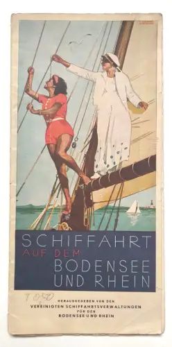 Schiffahrt auf dem Bodensee und Rhein