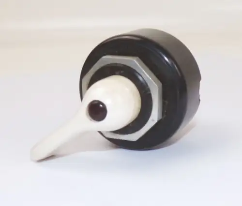 DDR Winkerschalter Schwarz Weiss Cockpit Oldtimer 