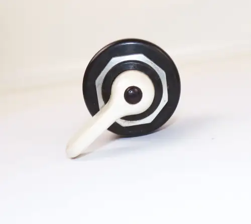 DDR Winkerschalter Schwarz Weiss Cockpit Oldtimer 