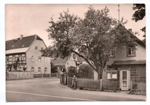 Foto Ak Schmannewitz Kreis Oschatz Am Postamt 1972