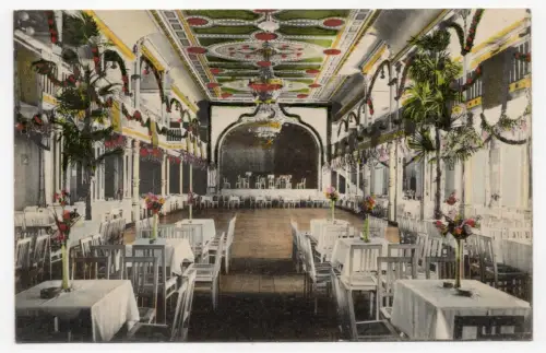 Ak Tanzpalast Blumensäle Dresden 1914