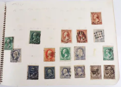 USA Briefmarken Album