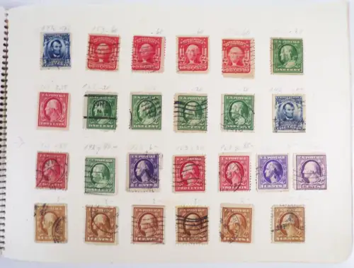 USA Briefmarken Album