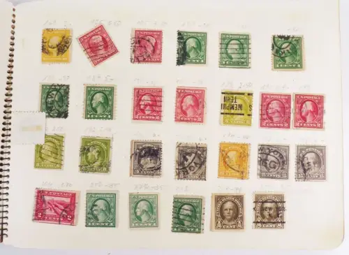 USA Briefmarken Album