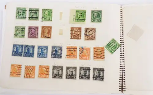 USA Briefmarken Album