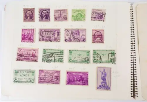 USA Briefmarken Album