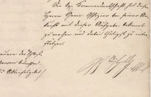Autograph Luitpold von Bayern 1857 kgl 1 Armee Divisions Kommando 