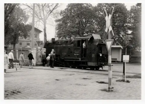 Foto Schmalspurbahn Dampflok 991759-2 Zittau 1984 DDR