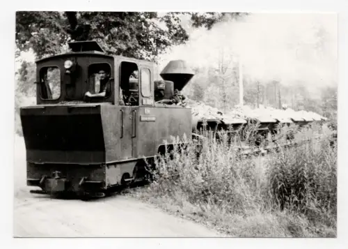 Foto Dampflok 993312 DDR 1977 WEM Diana Waldeisenbahn Muskau