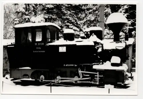 Foto Dampflok 993312-8  K443 Deutsche Reichsbahn Waldeisenbahn Muskau