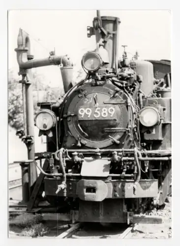 Foto Dampflokomotive 99589 DDR